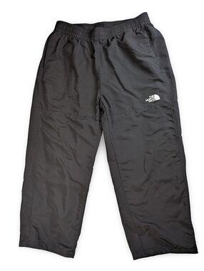 North Face Womens Flashdry Black Outdoor Straight-Leg Pants Size XL
